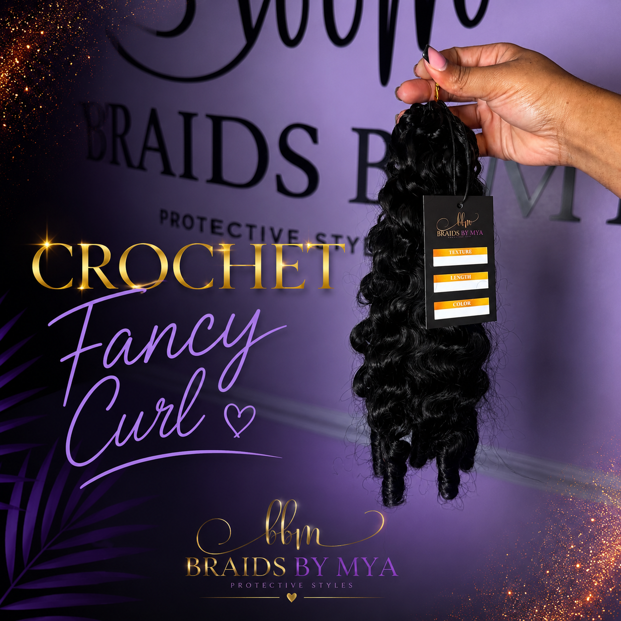 Crochet Fancy Curl