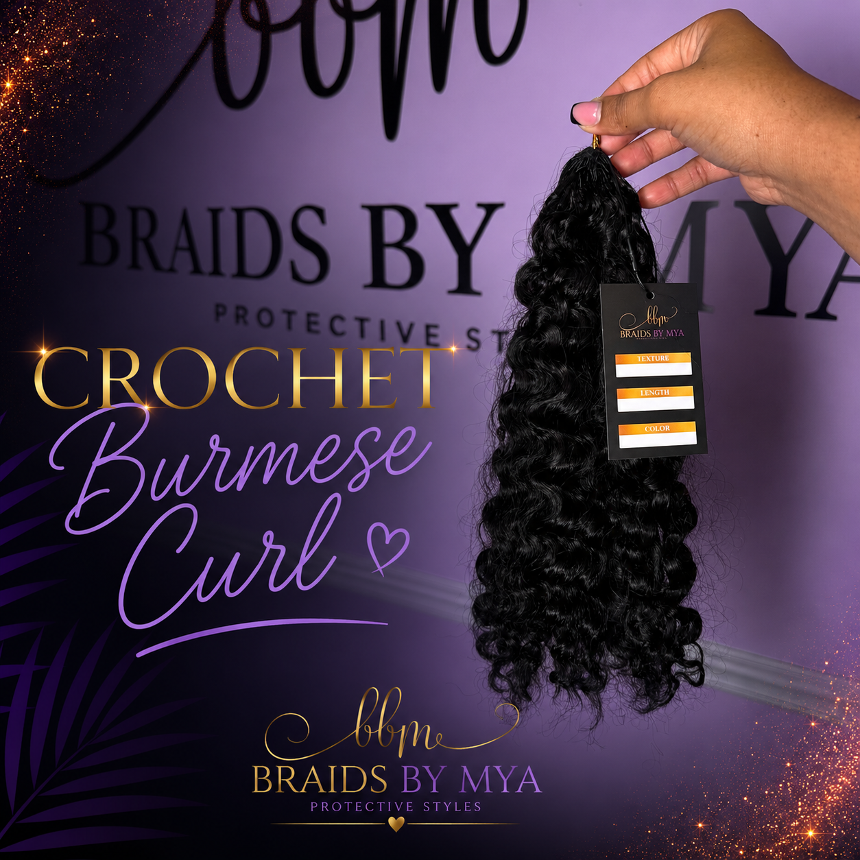 Crochet Burmese Curl